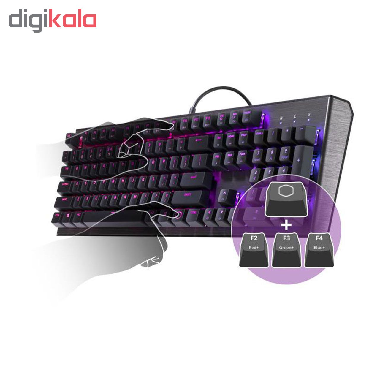 keyboard cooler master ck550 rgb