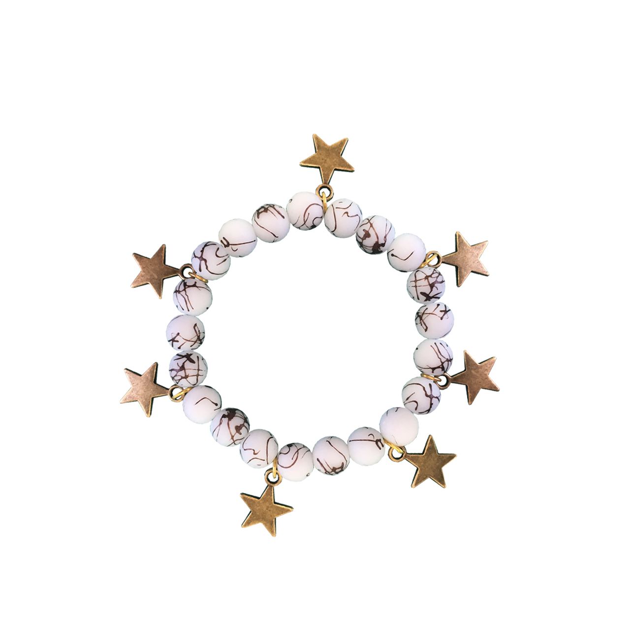دستبند زنانه طرح ستاره کد ST02 -  - 1
