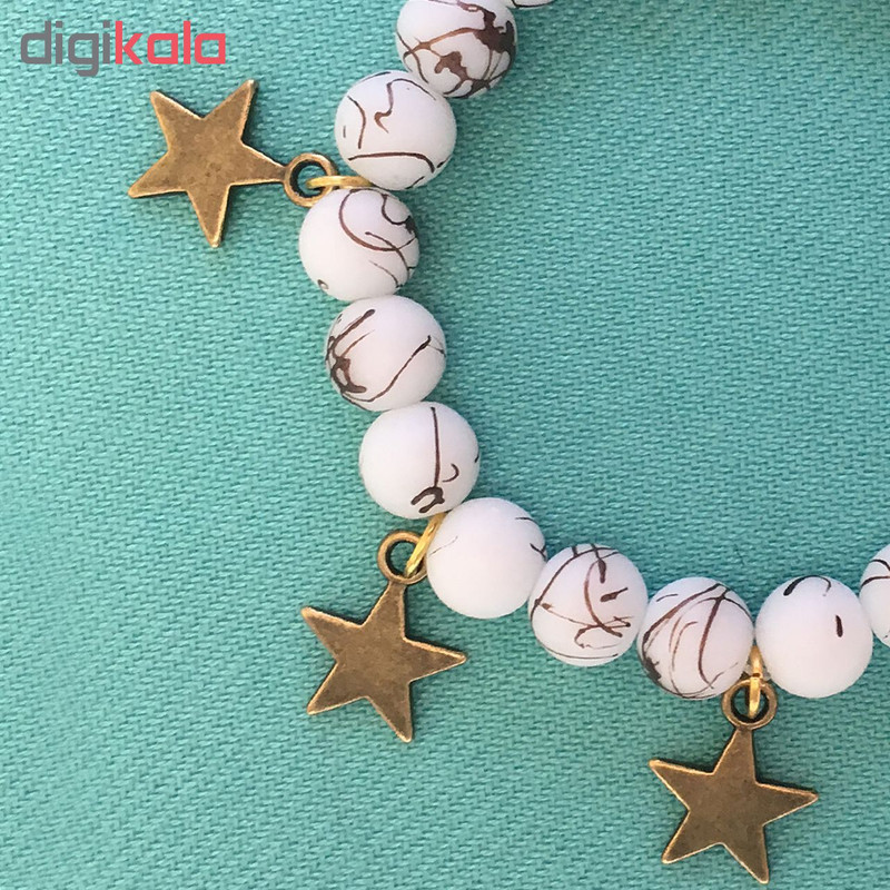 دستبند زنانه طرح ستاره کد ST02