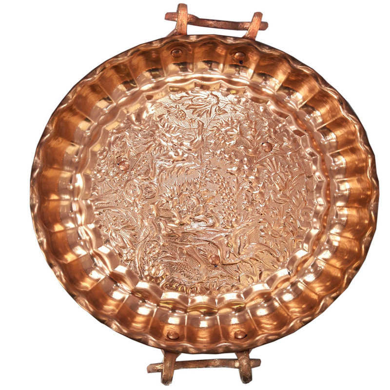 سینی مسی طرح پرندگان کد 33