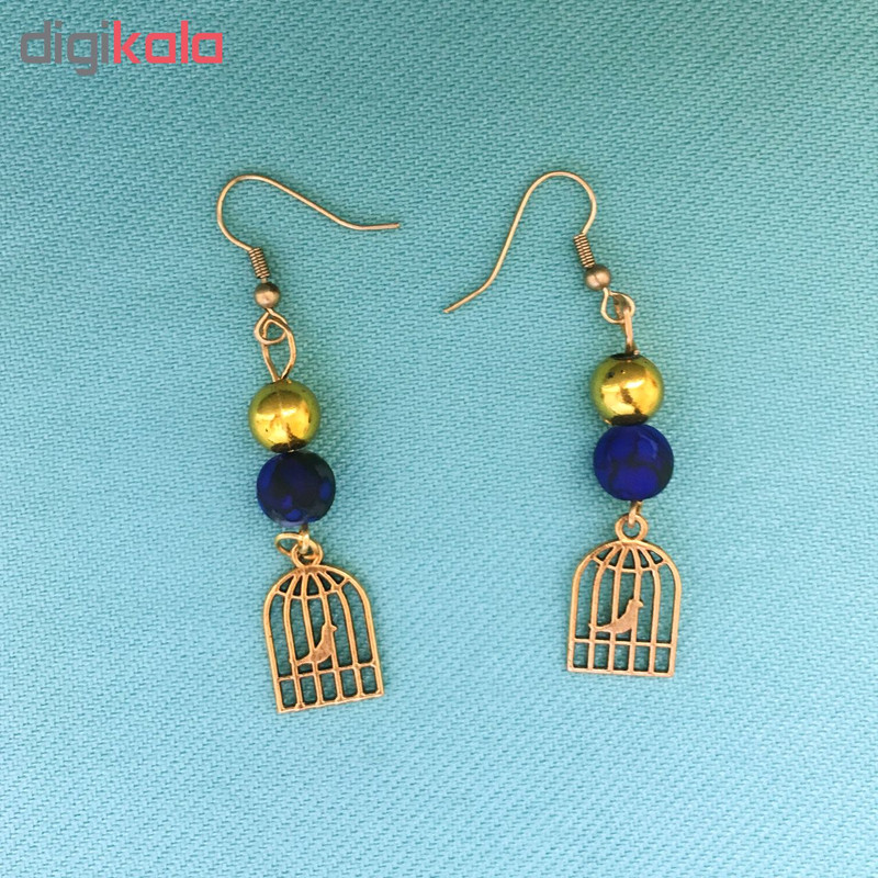 گوشواره زنانه طرح مرغ آمین کد MA01