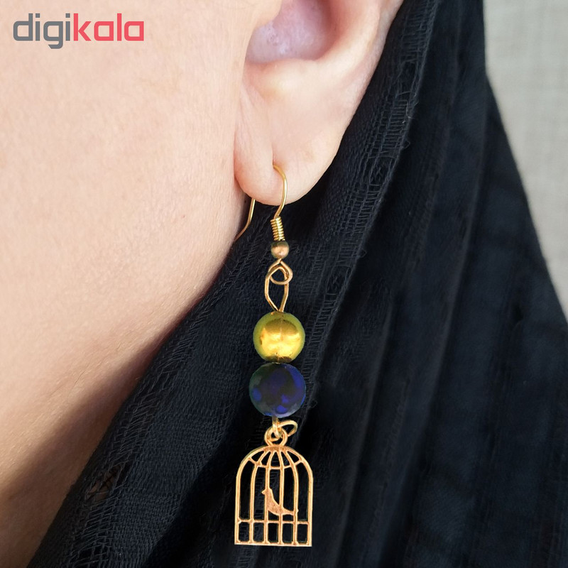 گوشواره زنانه طرح مرغ آمین کد MA01