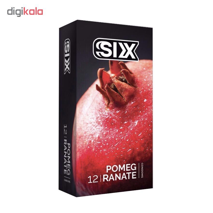 کاندوم سیکس مدل Pomegranate بسته ۱۲ عددی -  - 2