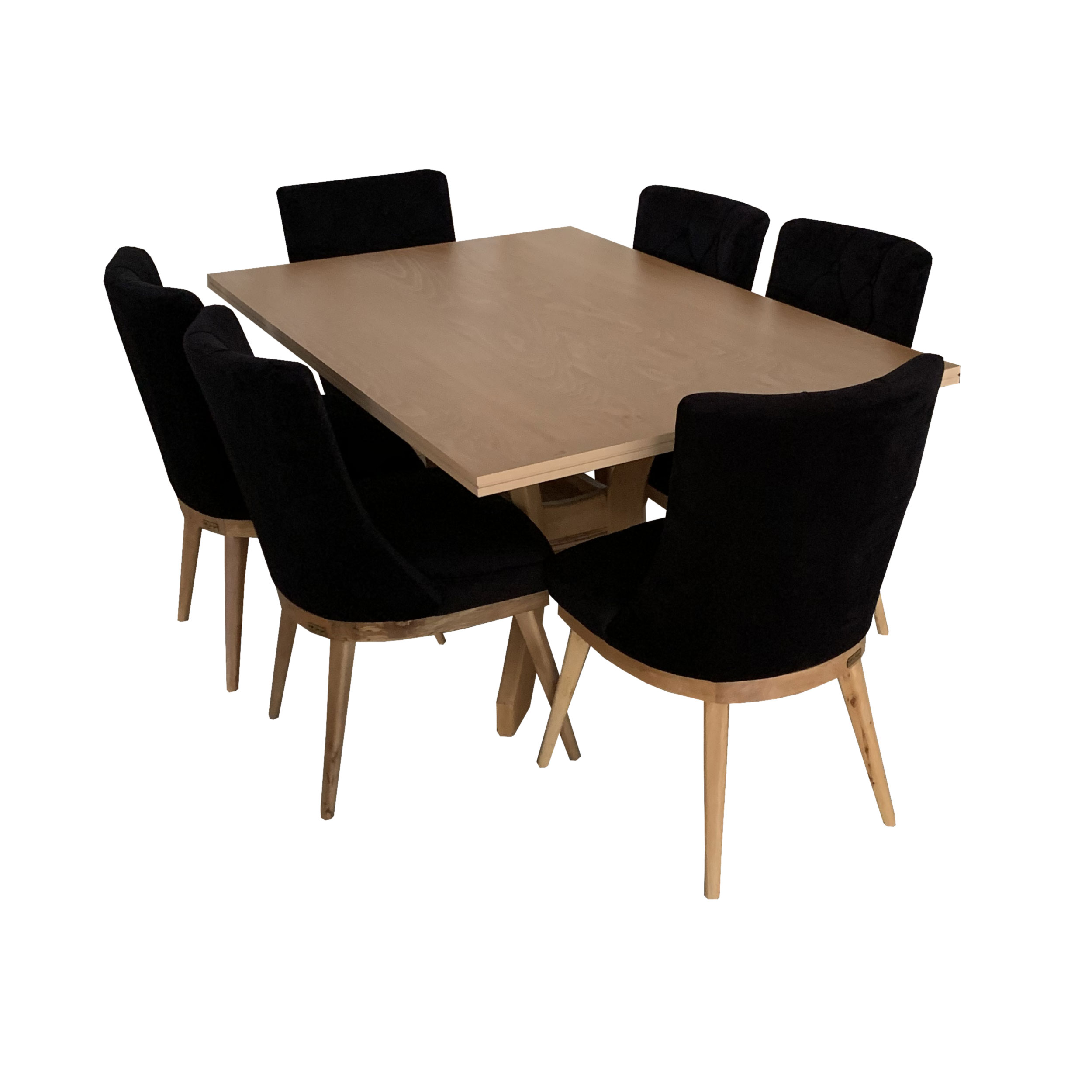 میز و صندلی ناهار خوری اسپرسان چوب کد Sm51