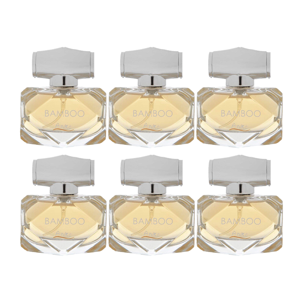 عطر جیبی زنانه آنیکا مدل Bamboo حجم 25 میلیلیتر مجموعه 6 عددی