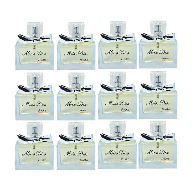 عطر جیبی زنانه آنیکا مدل Miss Dior حجم 30 میلی‌لیتر مجموعه 12 عددی