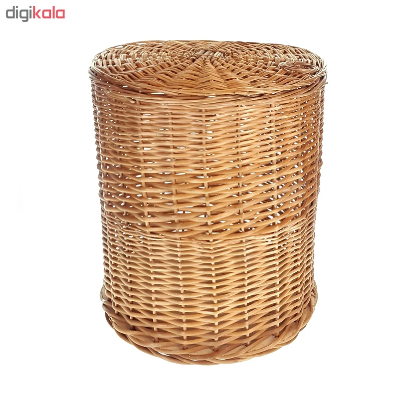 عکس شماره 2 : سبد رخت چرک حصیری کد l212