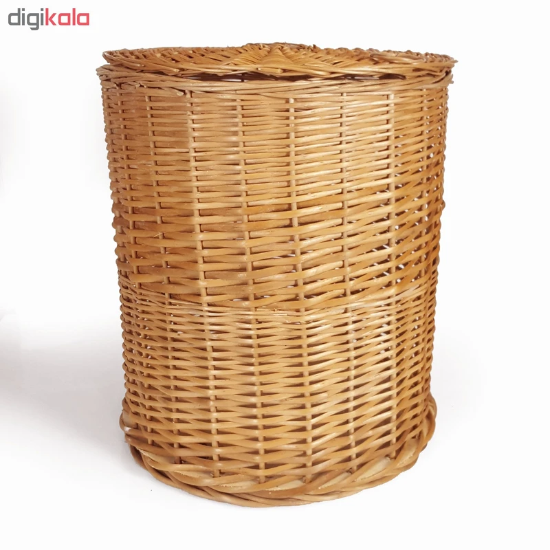 عکس شماره 4 : سبد رخت چرک حصیری کد l212