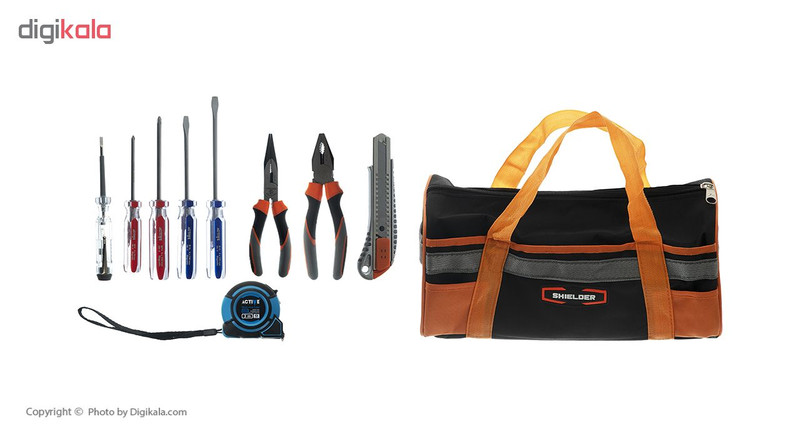 مجموعه 10 عددی ابزار شیلدر کد 001