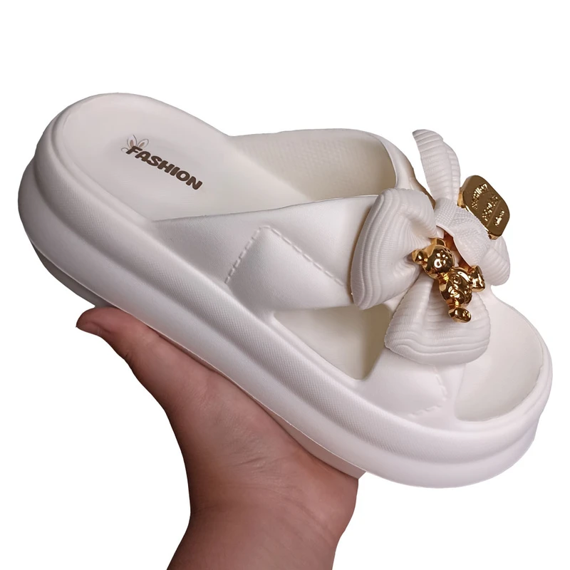 عکس شماره 9 : دمپایی زنانه پاپا مدل آیسان کد 1659-bk