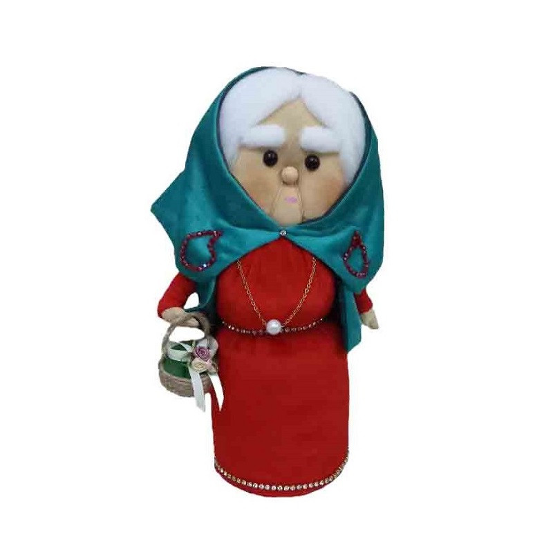 عروسک مدل ننه سرما ارتفاع 30 سانتی متر
