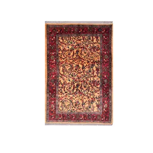 فرش دستباف ذرع ونیم مدل بیجاری کد R4273