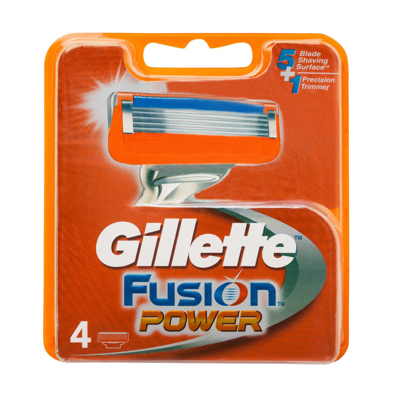 تیغ یدک ژیلت مدل Fusion Power ‏بسته 4 عددی