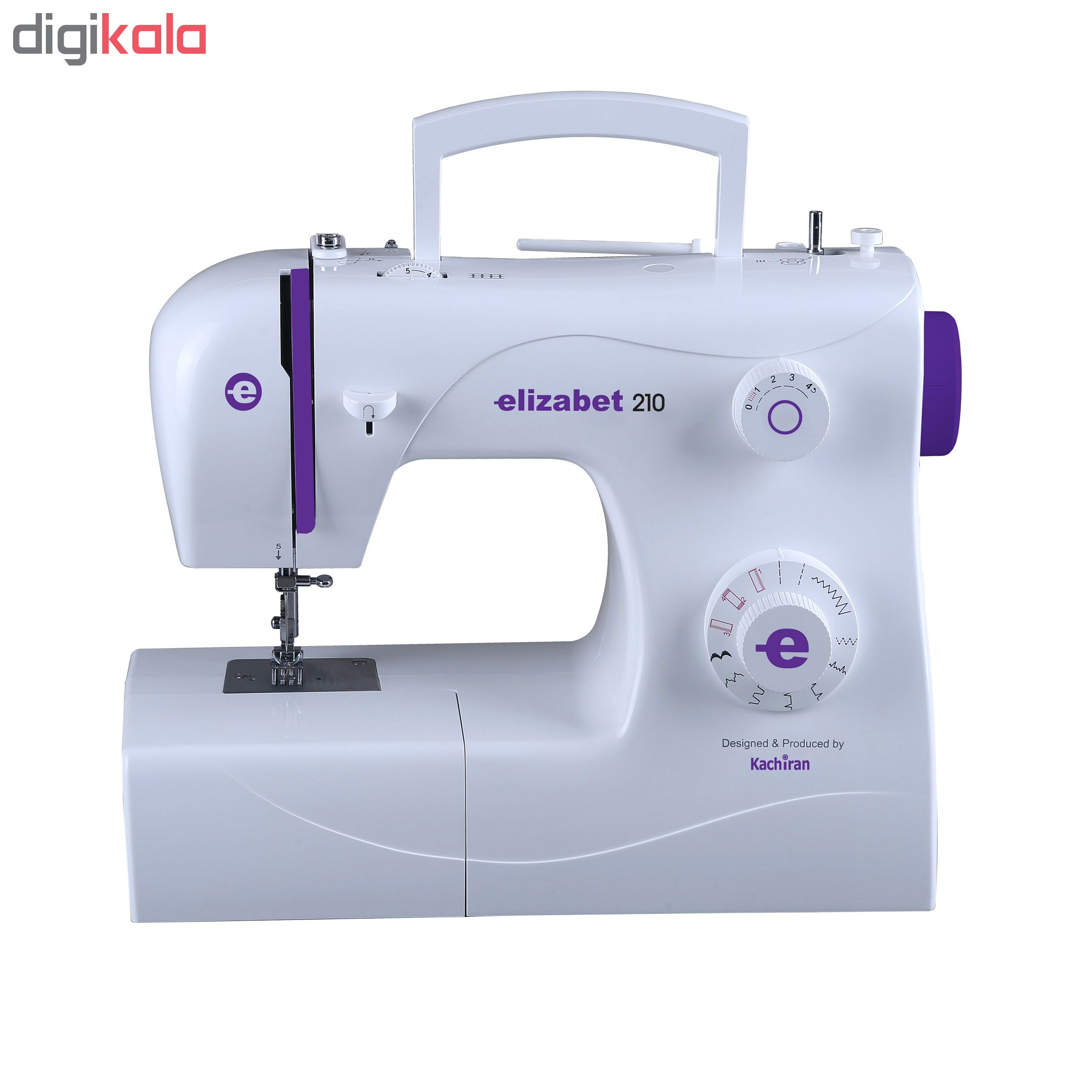 چرخ خیاطی کاچیران مدل elizabet210