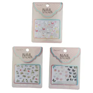استیکر طراحی ناخن اسنو فاکس کد 0017 مجوعه 3 عددی