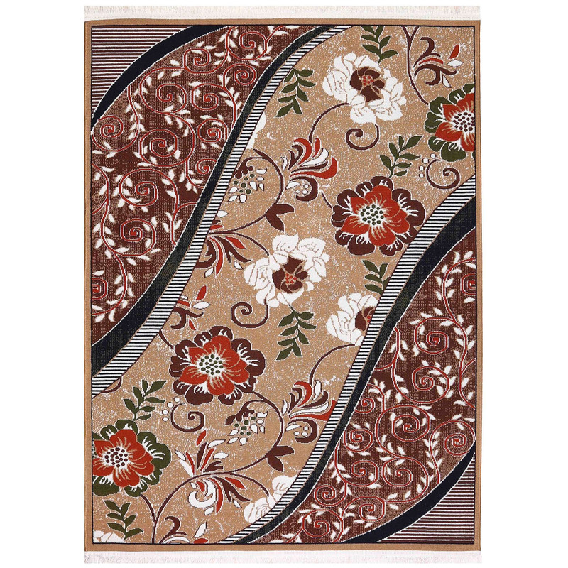 گلیم ماشینی دنیای فرش مدل آذین گلیم ماشینی دنیای فرش مدل آذین