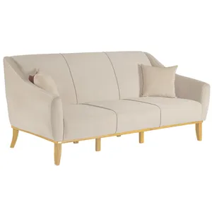 مبل راحتی سه نفره چشمه نور کد MA-407.3-KH