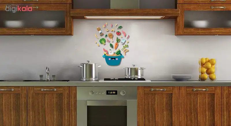 استیکر چوبی ژیوار طرح آشپزخانه