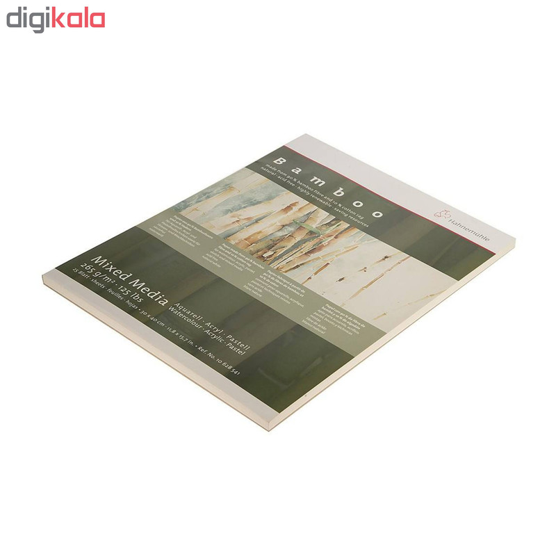 مقوا بلوک آبرنگ هانه موله مدل Bamboo سایز 40 × 30 سانتی‌متر