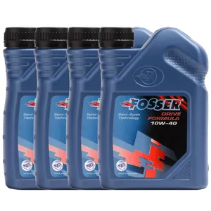 روغن موتور خودرو فوسر مدل Drive Formula 10W-40 حجم 1 لیتر بسته 4 عددی