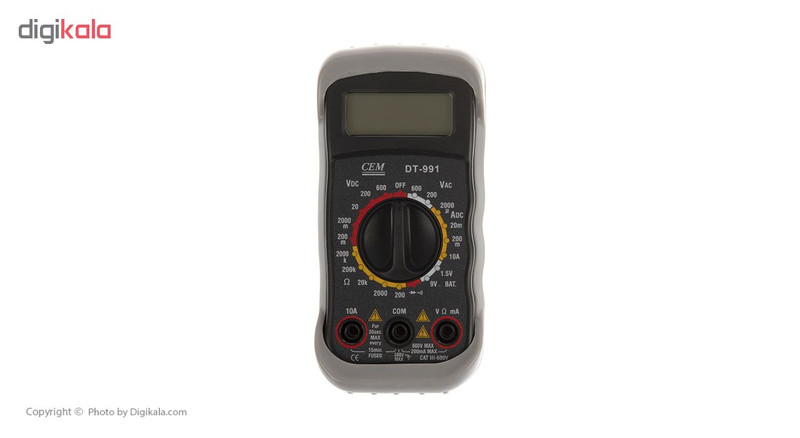 مولتی متر دیجیتال سی ای ام مدل DT-991 مولتی متر دیجیتال سی ای ام مدل DT-991