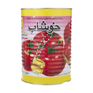 کنسرو رب گوجه فرنگی خوشاب مقدار 4 کیلوگرم