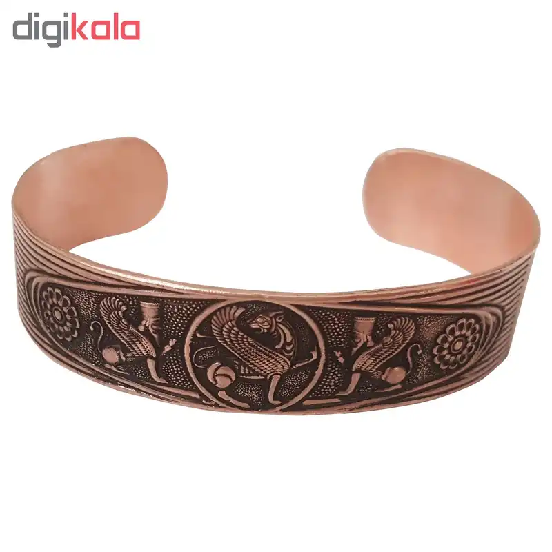 دستبند سیلک رود طرح شیر و سیمرغ کد JW54