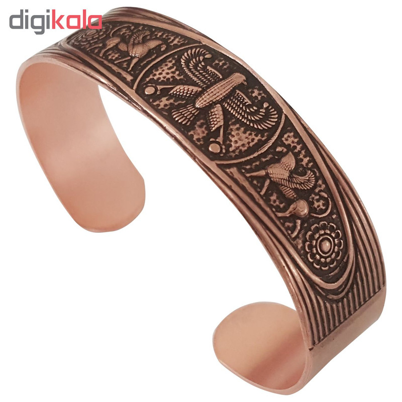 دستبند سیلک رود طرح شیر و عقاب کد JW56