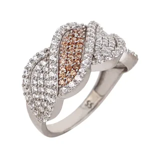 انگشتر نقره زنانه مد و کلاس کد MC-365