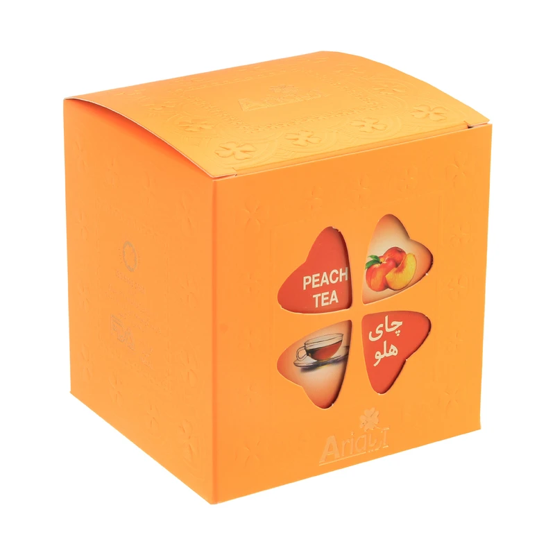 چای هلو آریا مقدار 100 گرم