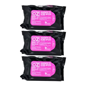 دستمال مرطوب دکتر آز مدل Acne sports مجموعه 3 عددی