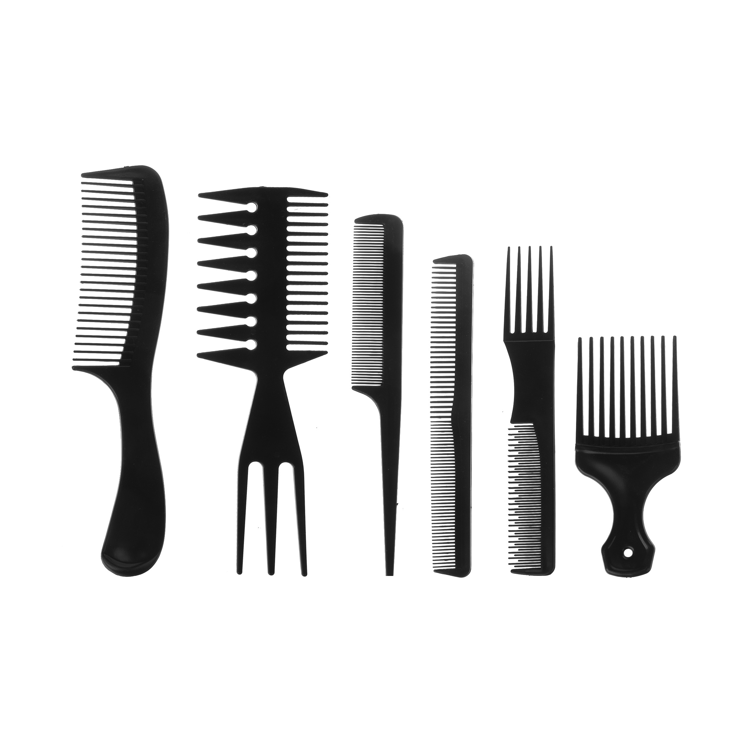 شانه مو مدل HF3372948 بسته 6 عددی