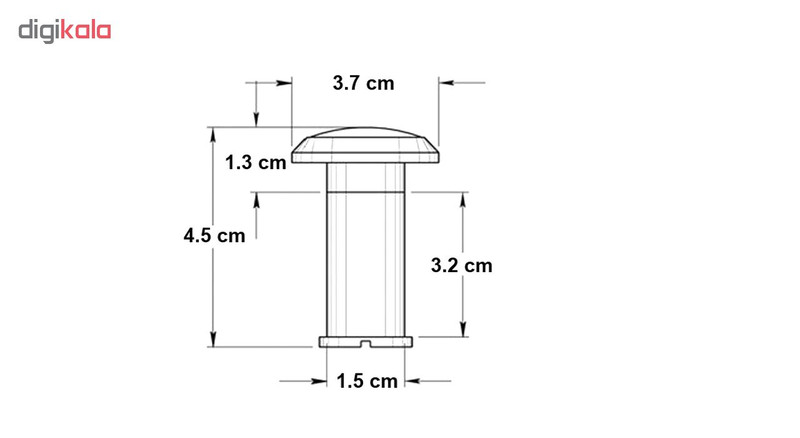 چشمی درب مدل F-001