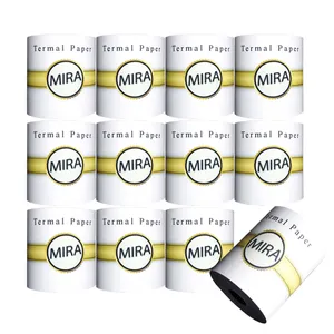 کاغذ پرینتر حرارتی میرا مدل TP8B-65H بسته 12 عددی