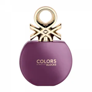 ادو تویلت زنانه بنتون مدل Colors de Benetton Blocks Purple حجم 80 میلی لیتر