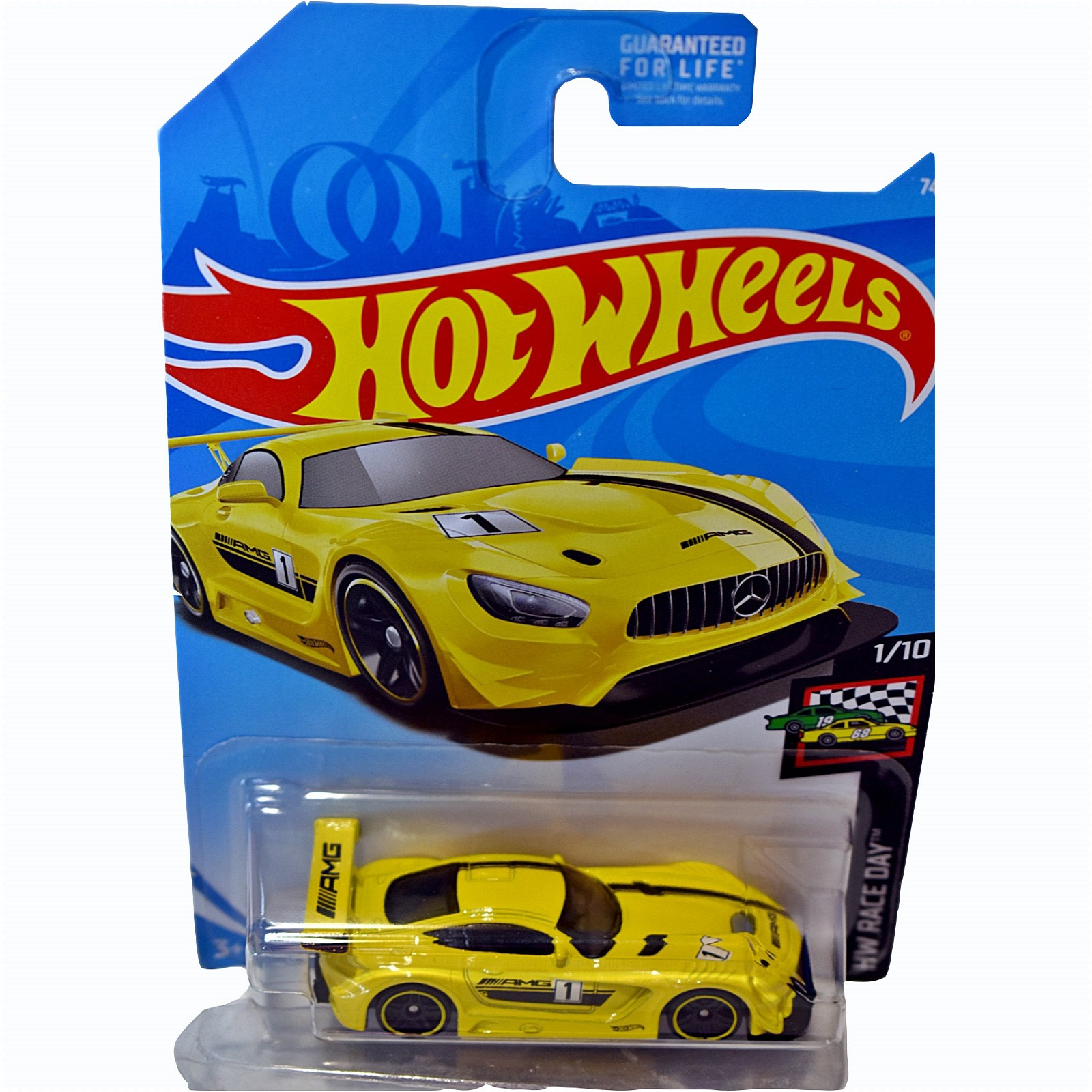 ماشین بازی هات ویلز مدل Mercedes Benz AMG GT3