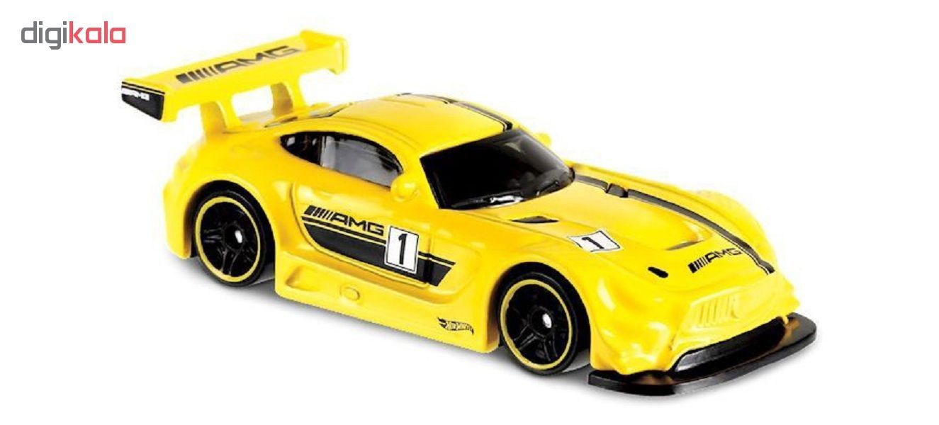 ماشین بازی هات وی مدل Mercedes Benz AMG GT3 