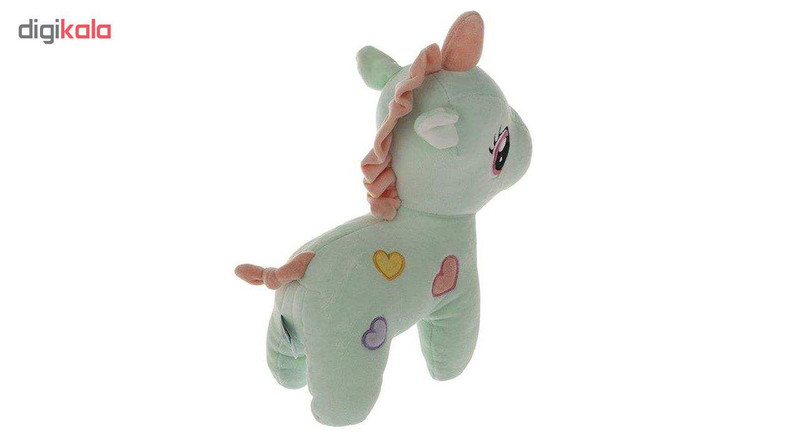 عروسک طرح اسب تک شاخ مدل Body Heart Unicorn ارتفاع 37 سانتی متر عروسک طرح اسب تک شاخ مدل Body Heart Unicorn ارتفاع 37 سانتی متر