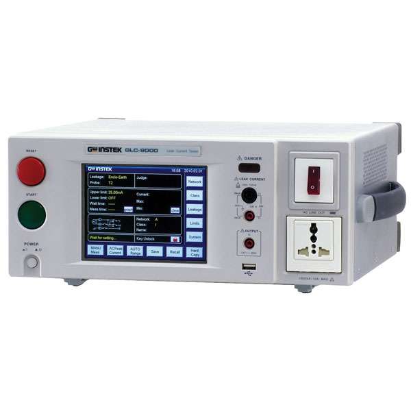 تستر جریان نشتی الکتریکی مدل glc9000 تستر جریان نشتی الکتریکی مدل glc9000