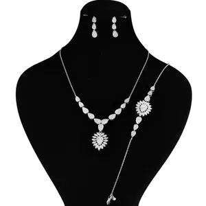 نیم ست نقره زنانه مد و کلاس کد MC-410