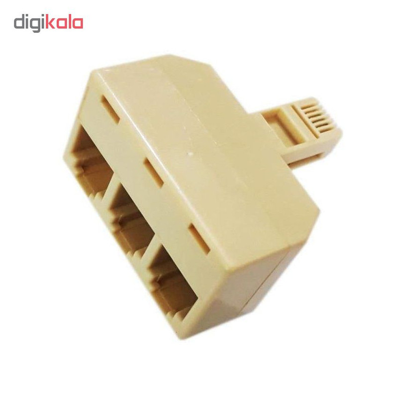 مبدل 1 به 3 RJ11 مدل 1T3 1