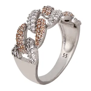 انگشتر نقره زنانه مد و کلاس کد MC-429