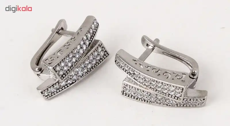 نیم ست نقره زنانه مد و کلاس کد MC-437