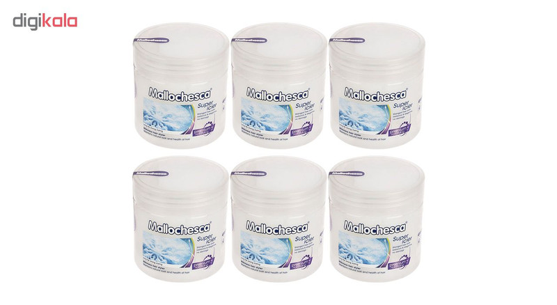 ژل مو مالوچسکا مدل Super Icier حجم 300 میلی لیتر مجموعه 6 عددی