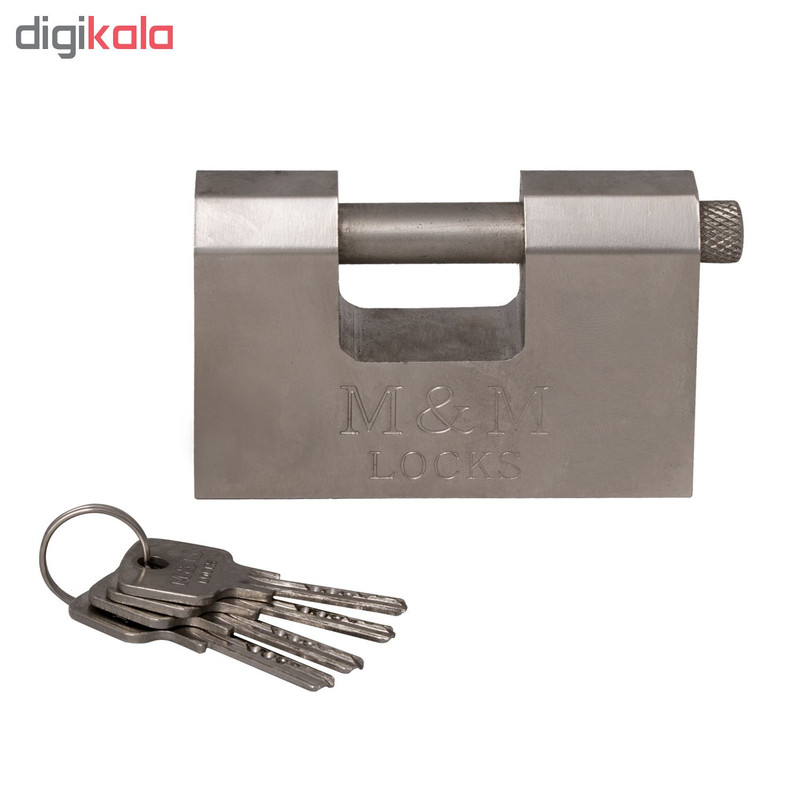 قفل کتابی ام اند ام کد STUB390