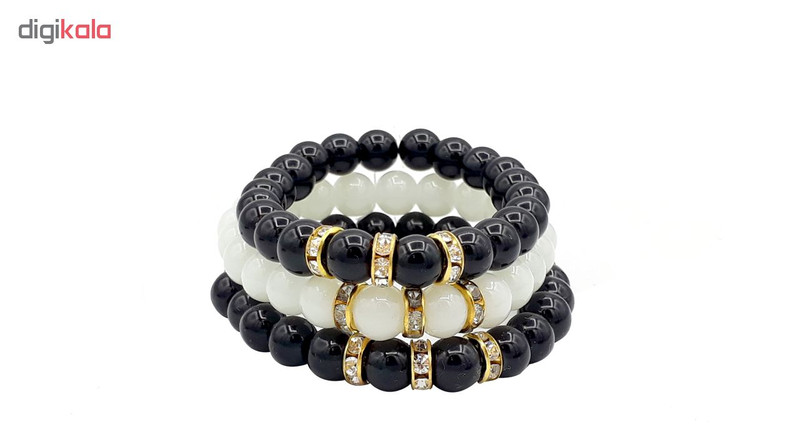 دستبند زنانه کد mp142 مجموعه 3 عددی