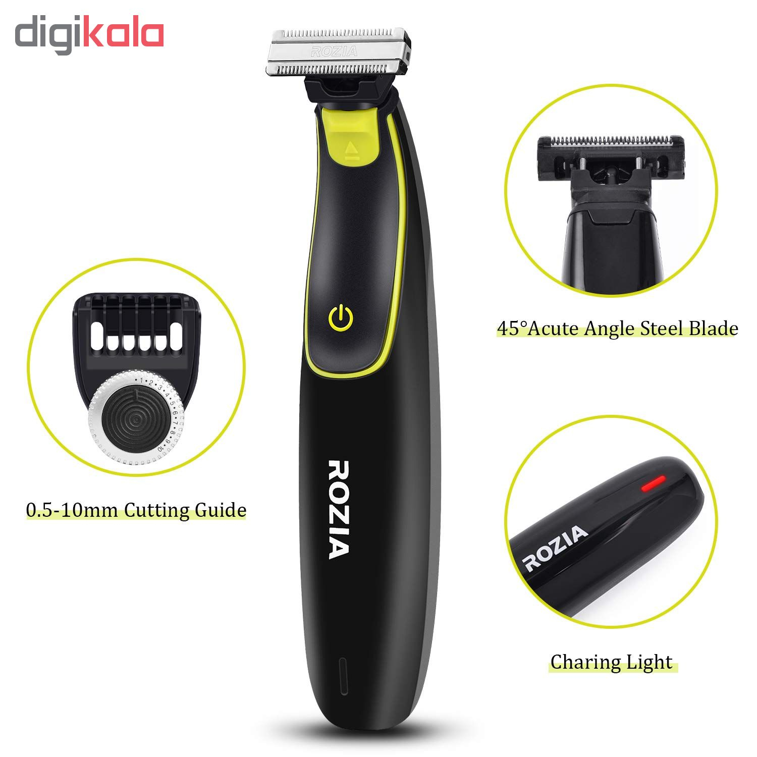 ماشین اصلاح موی صورت روزیا مدل HQ248