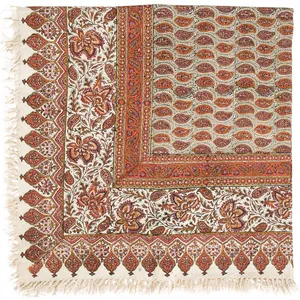 سفره قلمکار اثر عطریان طرح 40 سایز 100 × 100 سانتی متر