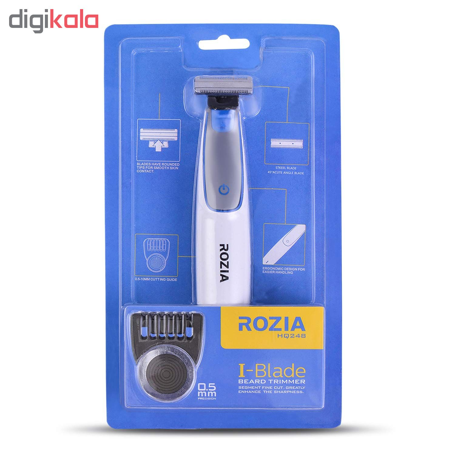 ماشین اصلاح موی صورت روزیا مدل HQ248