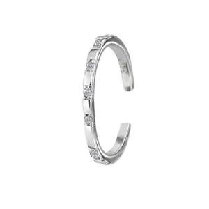 بند انگشتی نقره زنانه اقلیمه کد BN1